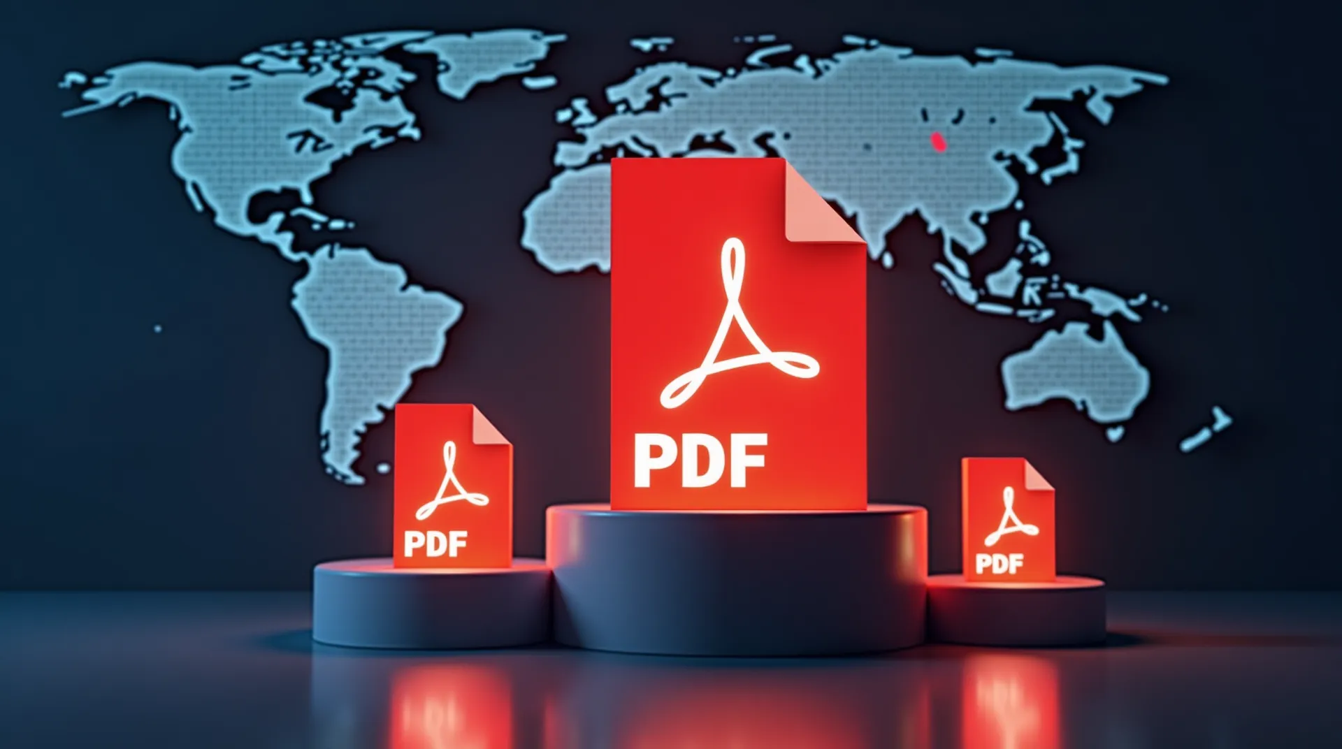 Comparaison visuelle entre un document PDF qui conserve sa mise en page partout et un document Word qui peut varier.